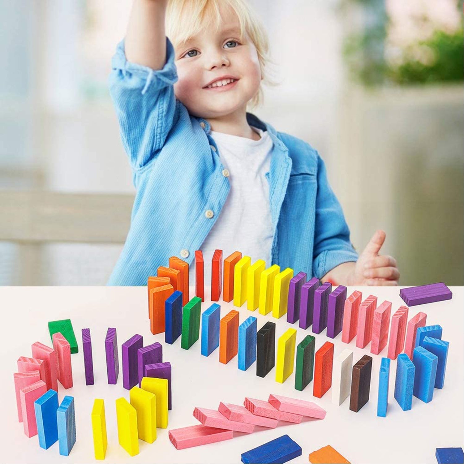 Indoor game toy domino blocks Indoor game toy domino blocks